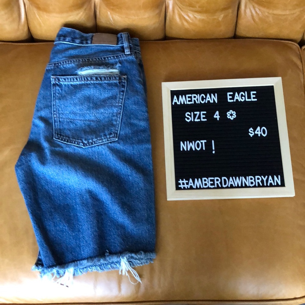 NWOT 90’s Style American Eagle Shorts! Size 4!